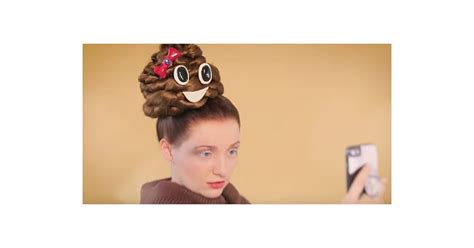 Poop Emoji Hair Tutorial | POPSUGAR Beauty