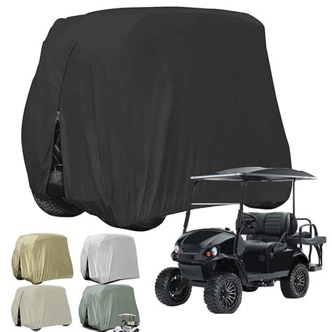 4 Passenger Golf Cart Cover For EZGO Club Car Yamaha Waterproof ...