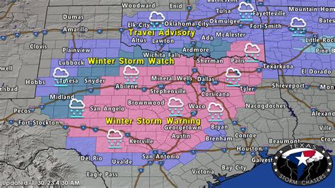 Major Texas Winter Storm Today-Wednesday (Texas Weather Roundup 1/30/2023)