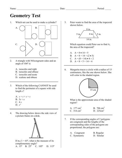 Geometry Test