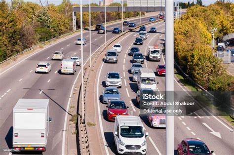 Traffic On The North Circular Road Stock Photo - Download Image Now ...