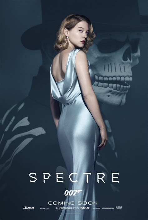 Spectre personnages - Madeleine Swann | Commander James Bond France - CJB