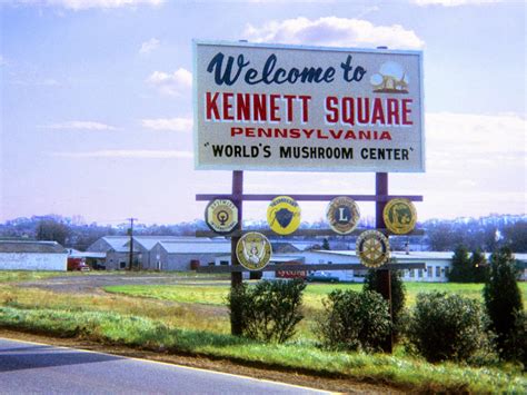 Geographically Yours Welcome: Kennett Square, Pennsylvania