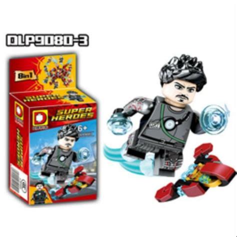 Jual Lego Tony Stark iron man variant 2 Marvel Ironman Minifigure ...