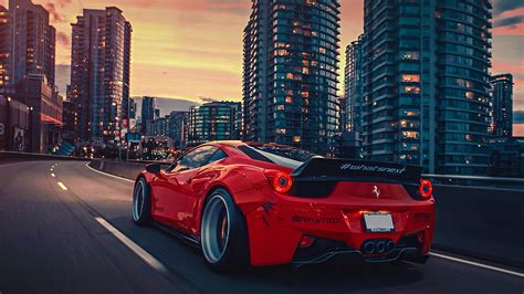 3840x2160 Ferrari 458 City 4k 4K ,HD 4k Wallpapers,Images,Backgrounds ...