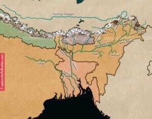 Brahmaputra river and its tributaries Detailed in 2021 - UPSC Colorfull ...