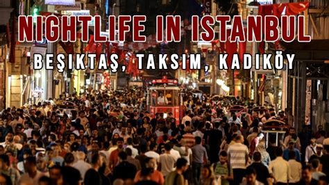 ISTANBUL AT NIGHT | Nightlife Districs (Istiklal Street, Nevizade ...