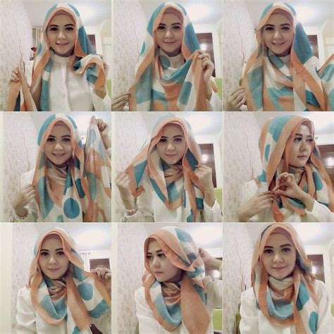 17 Cute Hijab Styles for Round Face With Simple Tutorials - Part 3