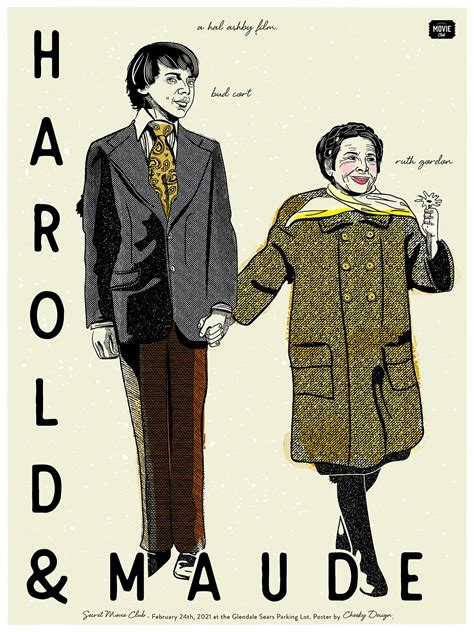 Harold and Maude limited edition movie poster — Secret Movie Club