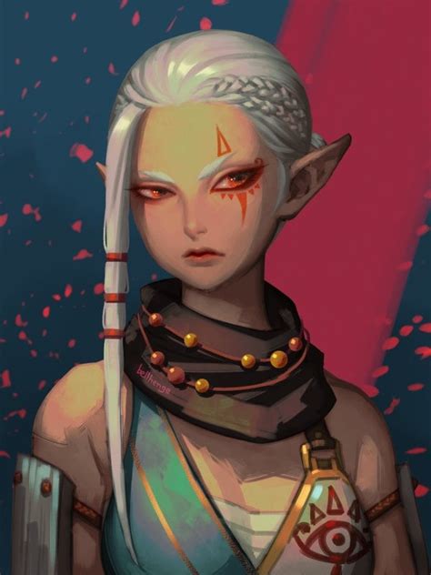 I thought Paya could use a break. So here's Impa! : Breath_of_the_Wild