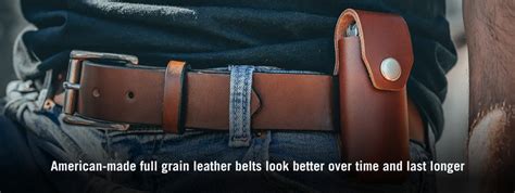 Why American-Made Full Grain Leather Belts are Worth the Investment ...