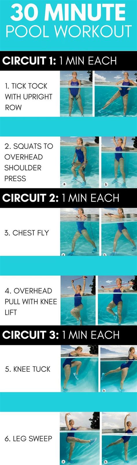 45 Minute Water Aerobics Routines Printable - Printable Word Searches