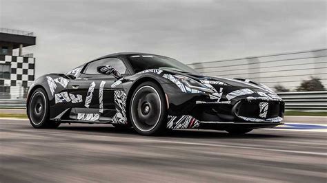 Maserati Shows Off The MC20 Supercar During Testing