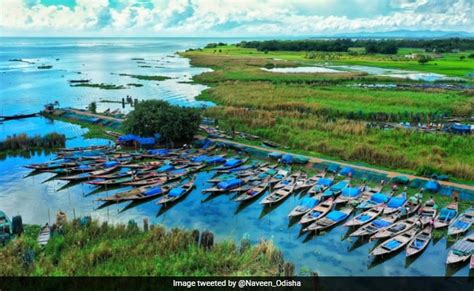 Navin Patnaik Shares Mesmerising Photos Of Chilika Lake In Odisha