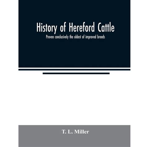 History of Hereford cattle em Promoção na Americanas