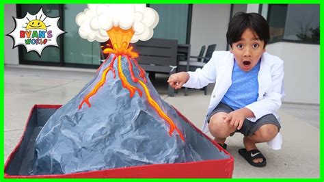 How to make a Volcano DIY Science Experiment!!! - YouTube