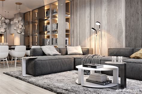 Modern functional apartment in Moscow | Diff.Studio | Archello