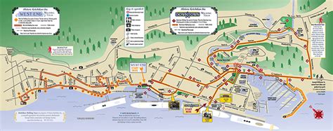 Downtown Ketchikan Alaska Map