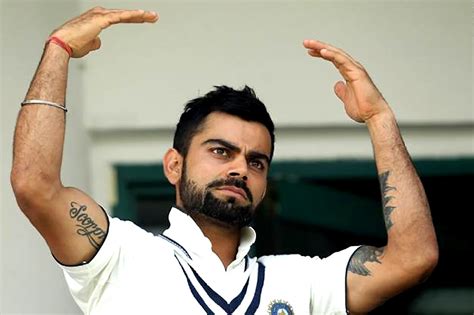 Virat Kohli Tattoo : Virat Kohli Gets Inked Here Are The Photos Of His ...