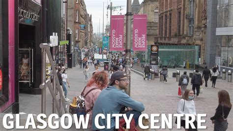 A Saturday Evening Walk Through Glasgow City Centre | Scotland - YouTube