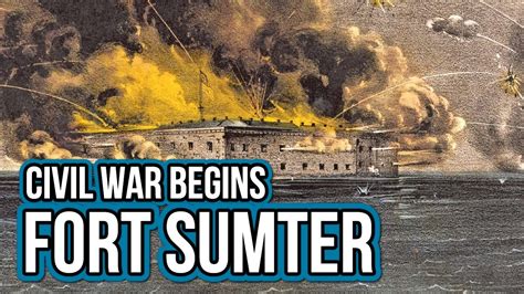 Battle Of Fort Sumter Map