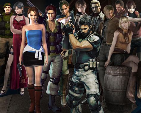 Resident Evil Characters by FansteRambo on DeviantArt