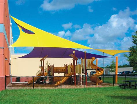 Outdoor Playground Shade Structures, Sun Shade Sails, Canopies & Awnings