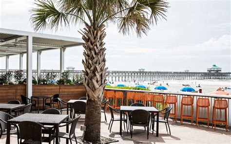 Folly Beach Restaurants with Ocean Views: Tides Folly Beach