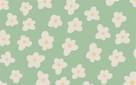 greenyellowneutralsbackgroundminimalisticy2kdaisyfloweraesthetic ...