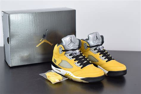 air jordan 5 yellow,Fashion sports shoes