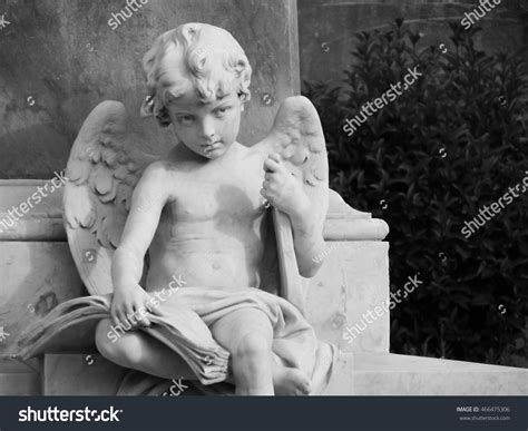 Baby Boy Angel Statue