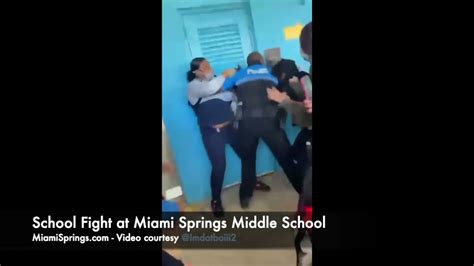 Fight at Springs Middle School Caught on Camera | MiamiSprings.com ...