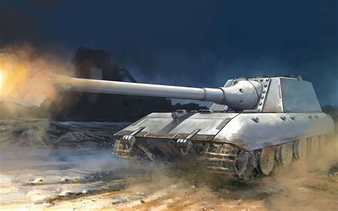 Download wallpapers Panzerkampfwagen E-100, german tank, E-100, World ...