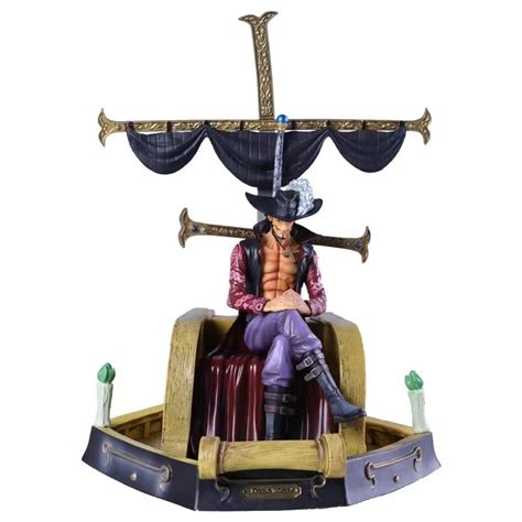 One-Piece-Dracule-Mihawk-King-Hawkeye-Oka-Shichibukai-Sitting-Sailboat ...