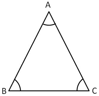 Angle sum property of a triangle - (Statement with Examples)