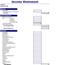 Pro Forma Income Statement Template | Excel Templates