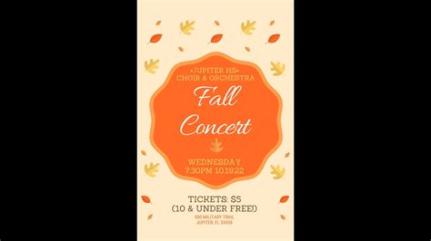 Jupiter High School Choir & Orchestra Fall Concert - YouTube