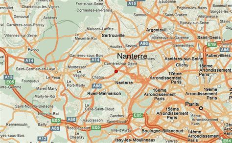 Nanterre Map