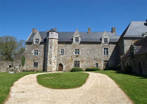 Medieval castle in France stock photo. Image of valley - 7388322