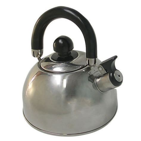 Campfire Whistling Kettle 2.5L Stainless Steel with Folding Handle