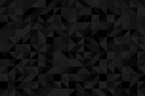 Premium Vector | Abstract modern pattern of geometric shapes dark black ...