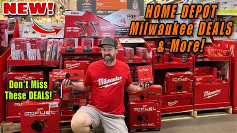 Home Depot Milwaukee DEALS! Take Advantage If You Can! - YouTube