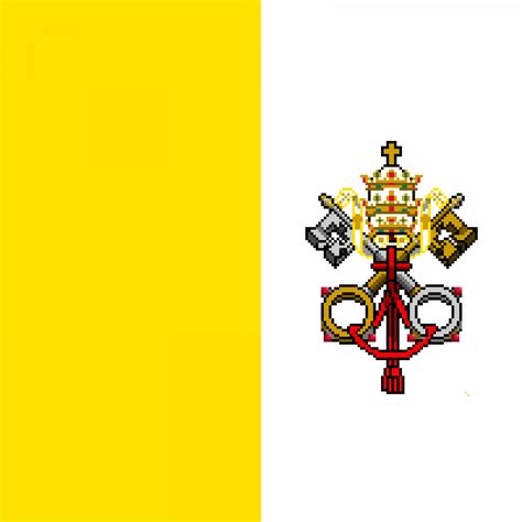 Pixilart - Flag of Vatican by KOMBATENT