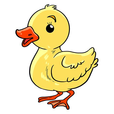 Simple Baby Duck Drawing | EASY DRAWING STEP