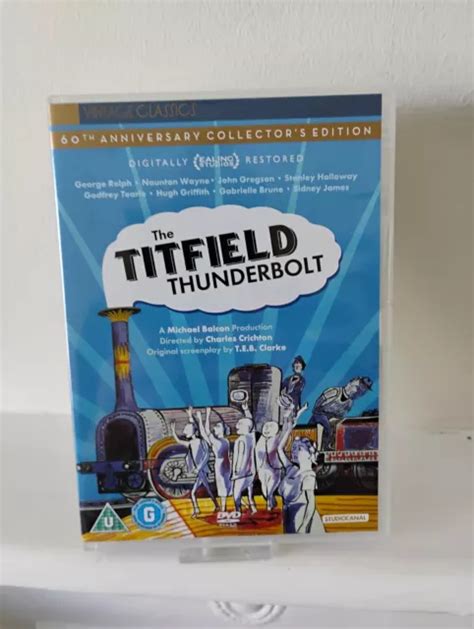 THE TITFIELD THUNDERBOLT DVD (1953) Stanley Holloway, DISC IS IN MINT ...