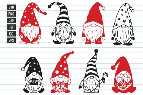 Gnomes Svg Bundle Gnome Christmas Svg Graphic by Dakhashop · Creative ...