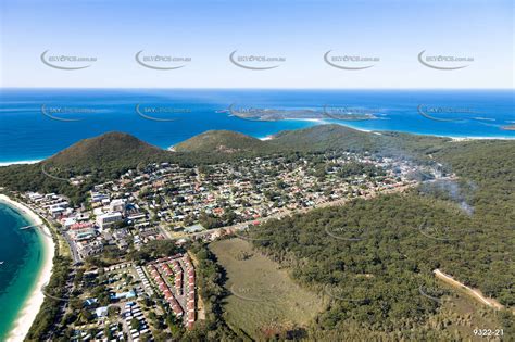 Aerial Photo Shoal Bay NSW Aerial Photography