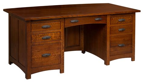 Oakwood Desk | Amish Solid Wood Desks | Kvadro Furniture