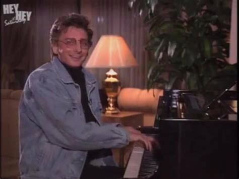 Barry Manilow at the piano.