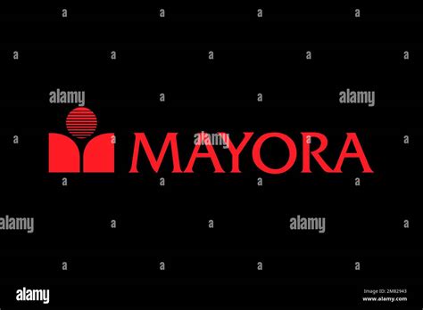 Mayora Indah, Logo, Black background Stock Photo - Alamy